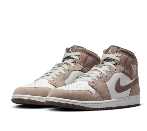 Air Jordan 1 Mid (Enigma StoneOlive Grey)